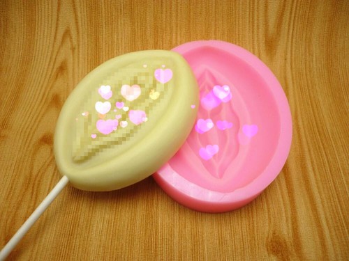 Silicone cake mould woman - silicone,