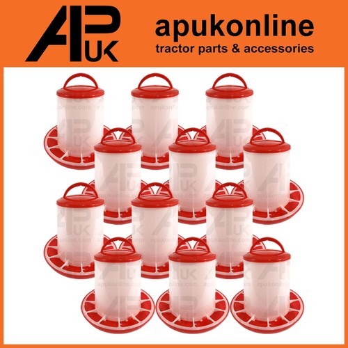 12x 3kg seed feeder - seed, bowl