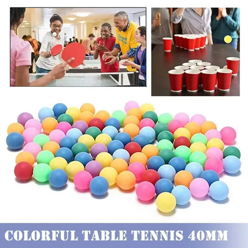 5pcs ping pong 40mm frosted - ping,