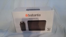 Brabantia Kitchen Sink Organiser Set (Dark Grey) 250ml