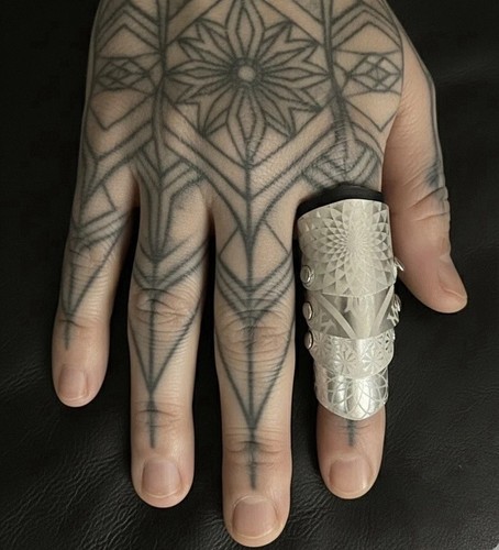 Articulated armour knight ring - articulated,