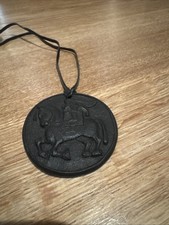 Owen Irish Turf Crafts Medallion - 1950s Approx Vintage. Original Box