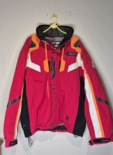 Spyder Winter Jacket Thinsulate Dermizax Men's XL Black Red Ski/snowboard 