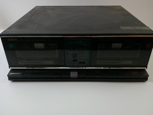 Aiwa stereo doubble cassette - aiwa,