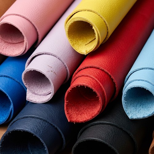 Coloured leather panel full - panel,