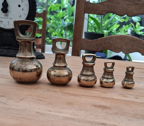 Set vintage metal - set, 5