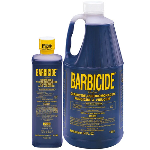 Barbicide disinfectant - barbicide,