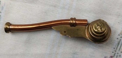 Antique brass boatswain - brass,