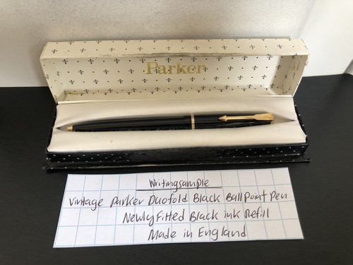 Vintage parker duofold - duofold, black