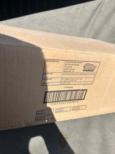 Sealed case 24x topps match - case,