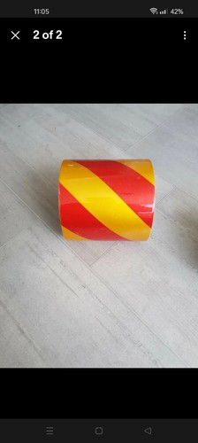 Reflective skip tape chevrons - reflective,