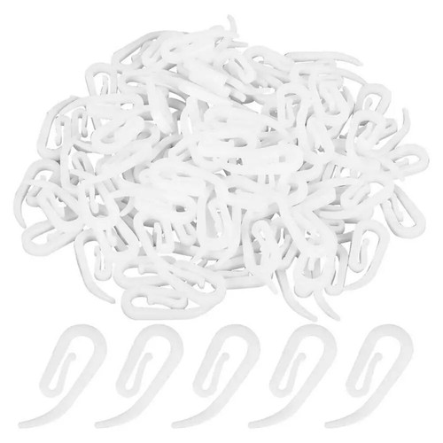 Curtain hooks plastic - curtain, rings