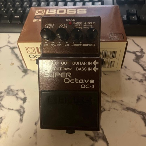 Boss super octave effects - boss, oc-3