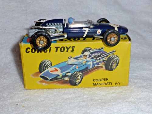 Corgi toys original box - box, cooper