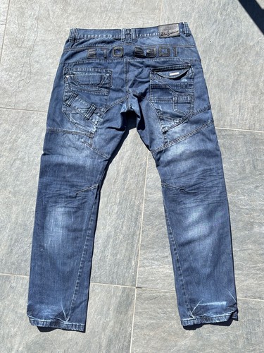 Retro eto 9901 mens jeans - eto, 38l