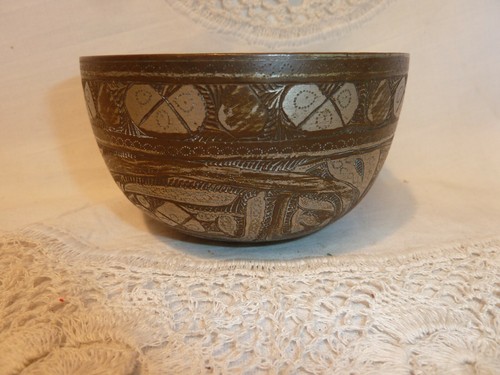 Antique vintage old copper tin - vintage,