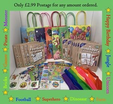 Birthday party pre filled bags - birthday,