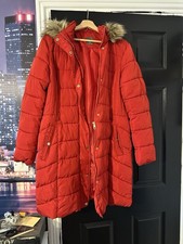 Women’s Red Coat Size L