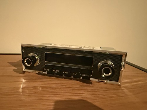 Vintage retro car stereo din - car,