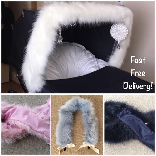 Fur hood trim for traditional - fur,