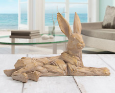 SALE Laying Hare Sculpture