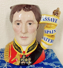 Royal Doulton Wellington Small Toby Jug Set 4" Limited Ed 495/2500