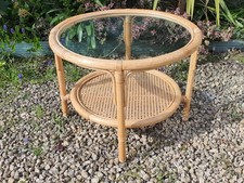 Vintage Bamboo Wicker Cane