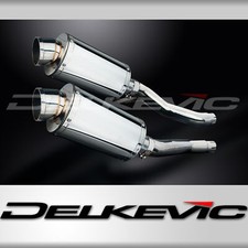 Yamaha XJ600 Diversion 1992-2004 Slip On 9" Oval Stainless Exhaust Muffler Kit