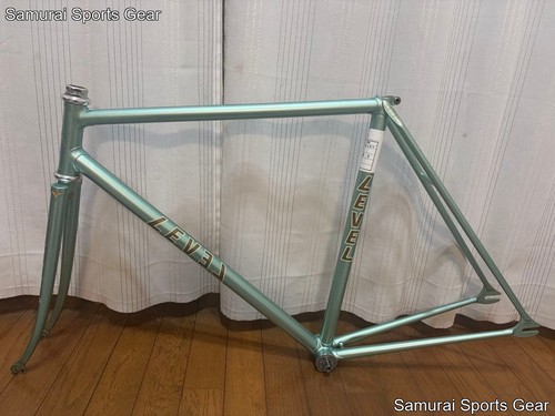 Level fixie bike frame - level,