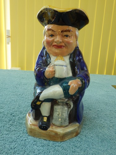 Vintage burlington toby jug - burlington,