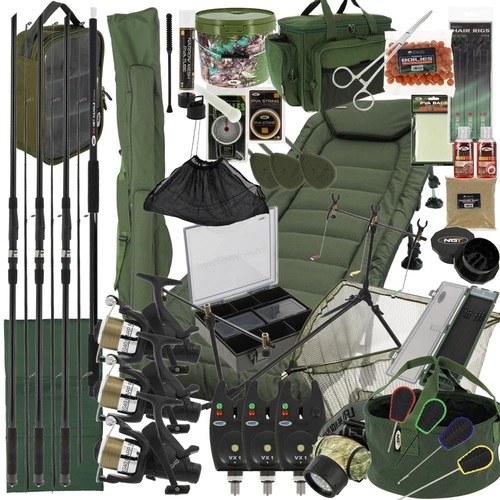 Complete carp fishing set - complete, 3x