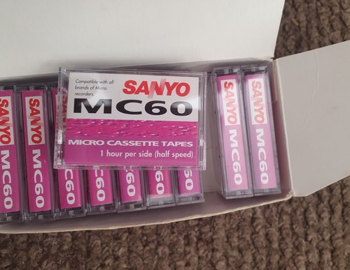 Sanyo mc60 micro cassette tape - micro,