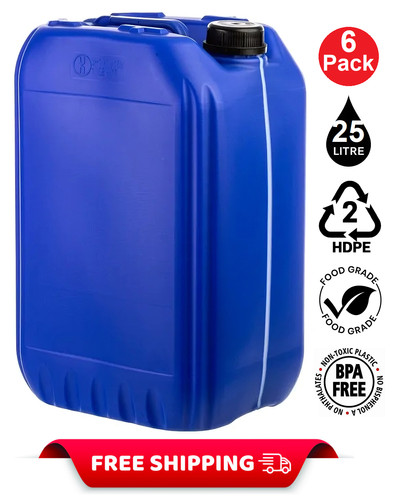 25l litre plastic - 6,