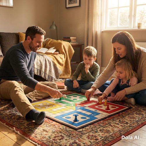Large ludo carpet edition - large,