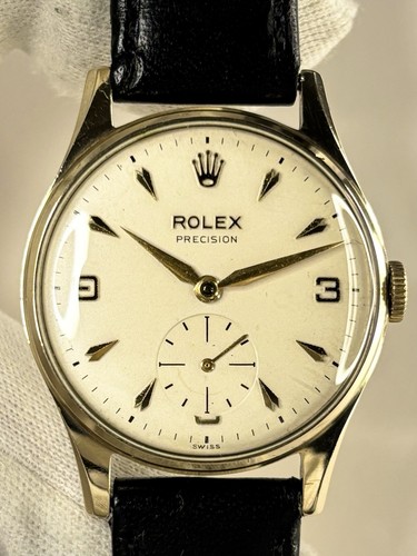 Rolex precision 9ct - rolex,