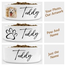 Premium Personalised Dog Bowl