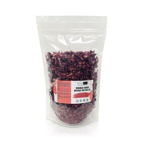 Dried red rose - dried,