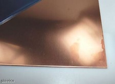 Copper Sheet 18SWG (1.2mm) 300 x 300mm Grade C101