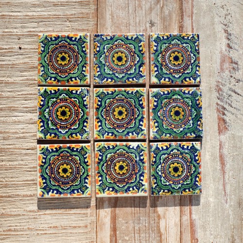 Ceramic mexican tiles - ,