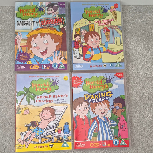 Horrid henry dvd bundle mighty - horrid,