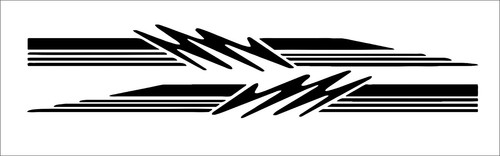 Side sripes stickers pair car - sripes,