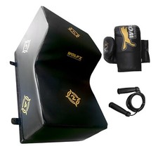 Boxing Punch Bag MMA Training Wall Iron Bracket Focus Pad Strike Kick Pad 