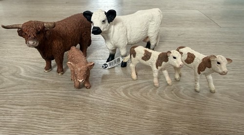 Schleich cattle figurines farm - schleich,