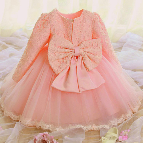 Pinky peach flower - flower, dress