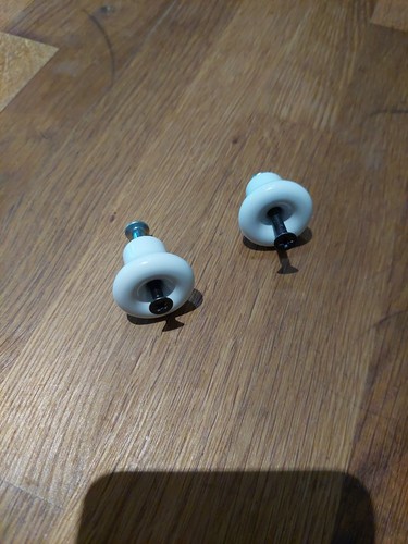 Ikea silveran door knobs - silveran,