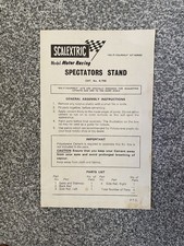 Scalextric Spectators Stand