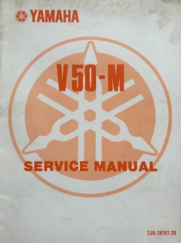 Yamaha v50 service manual - yamaha, v50-m