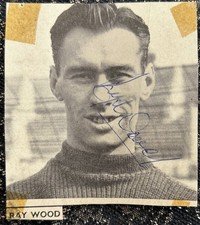 Signed Busby Babes Ray Wood