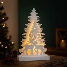 Christmas Wooden Light