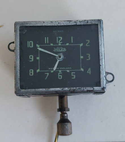 Jaeger classic car - car, clock
